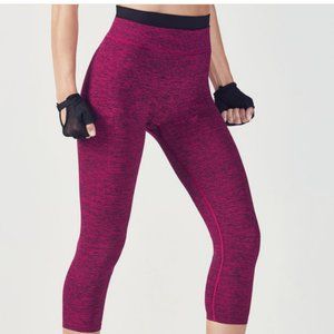 Fabletics Demi Lovato Aloni Magenta Tights